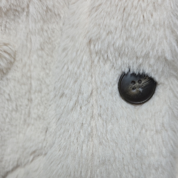 Ci Sono Cream Teddy Jacket - Picture 4 of 6